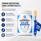 All-Purpose Transparent Waterproof Glue with Brush