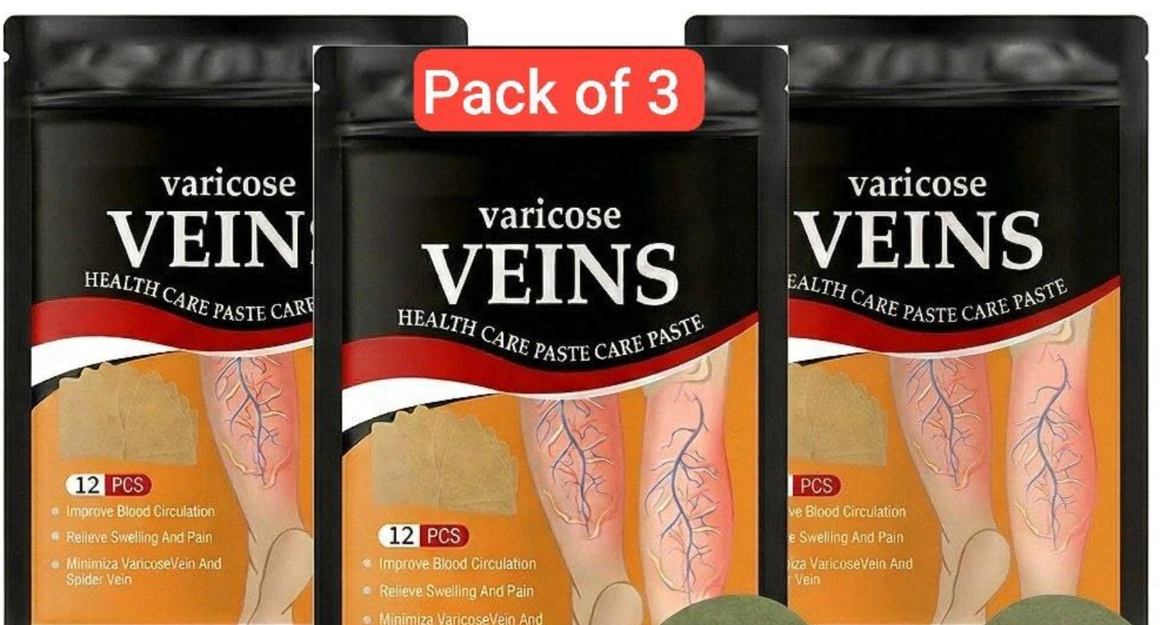 Varicose Veins Skin-Friendly-Set of 2(12+12+)