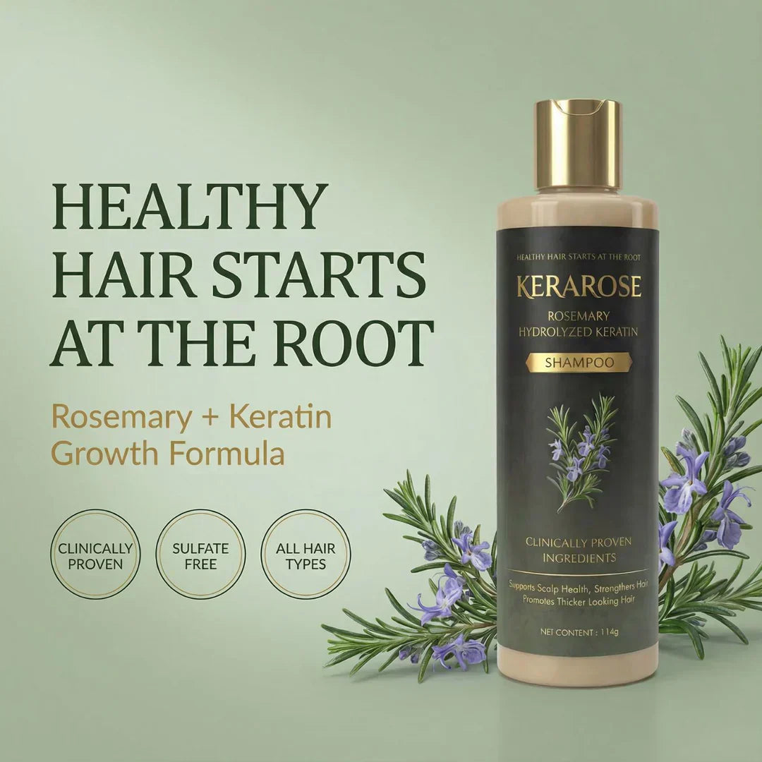 Kerarose Rosemary Shampoo For Hair Growth (Buy 1 Get 1 Free)